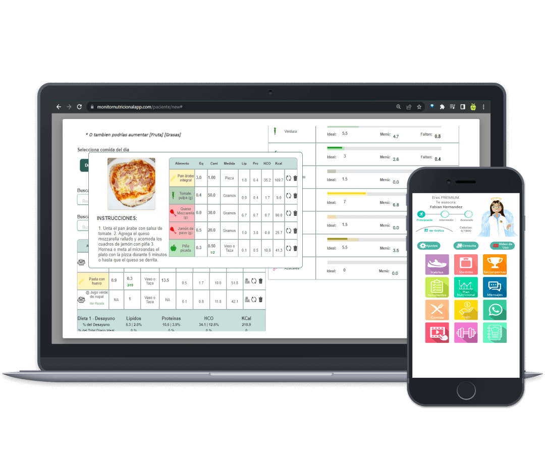 Diario de alimentos: qué es, beneficios y cómo llevarlo fácilmente 3 software nutriologos preview v2